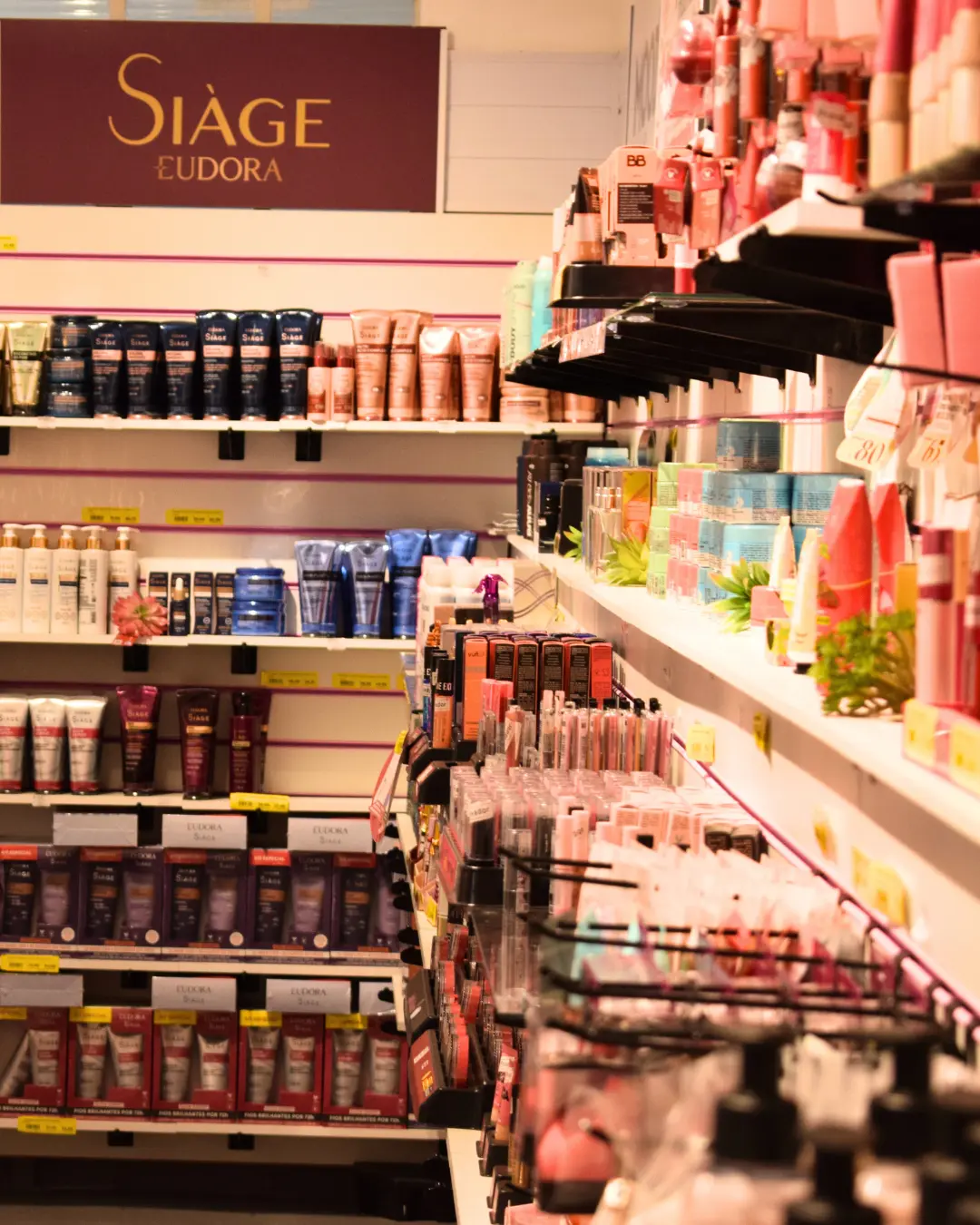 Setor de cosméticos e perfumaria